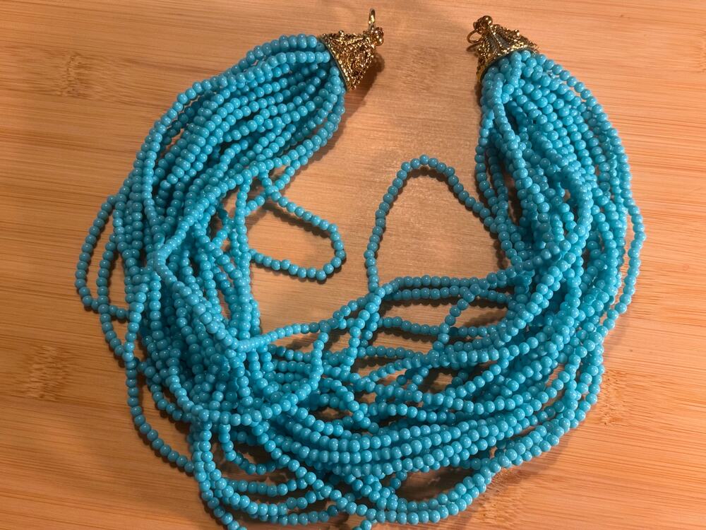 Kenneth Lane Multistrand 18in Necklace S Hook Closure